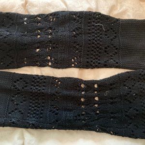 Zazou fingerless bamboo gloves